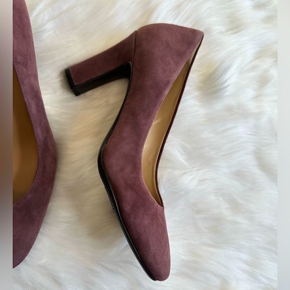 Naturalizer Women’s Gloria Suede Pump Heels Shoes in Huckleberry Size 7.5 NWOB - Picture 4 of 16